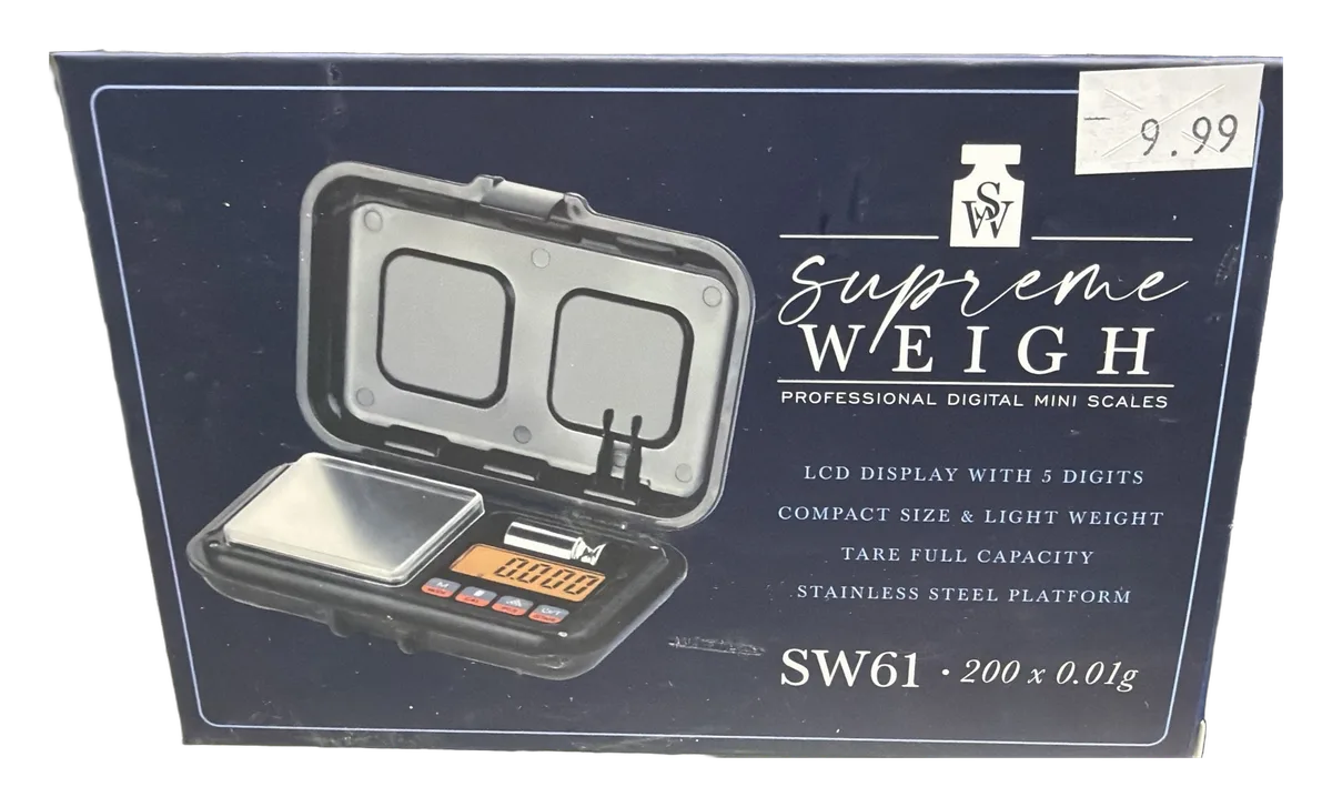 Supreme Weigh SW61 professional digital mini scale box